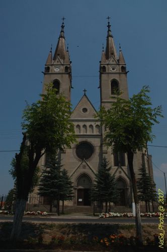 Ditrói nagy templom
Róth Miksa ólomüvegeivel
