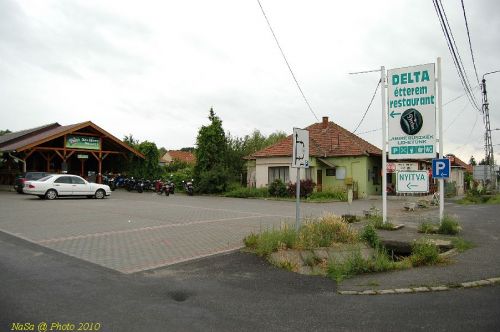 Nyékládháza találkozási és csatlakozási pont " Delta étterem "
